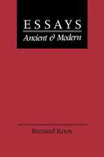 Essays Ancient and Modern