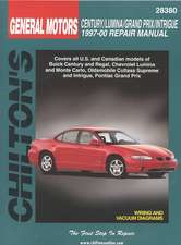 GM Century, Lumina, Grand Prix, and Intrigue, 1997-00