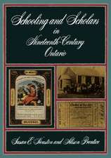 Schooling and Scholars in Nineteenth-Century Ontario: The Tragedy of Canada's Runaways