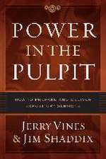 Power in the Pulpit