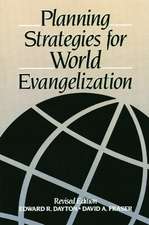 Planning Strategies for World Evangelization