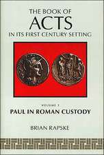 The Book of Acts and Paul in Roman Custody