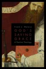 God's Saving Grace: A Pauline Theology