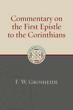 Commentary on the First Epistle to the Corinthians