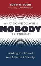 What Do We Do When Nobody Is Listening?