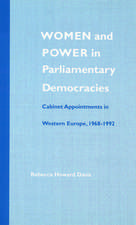 Women and Power in Parliamentary Democracies: Cabinet Appointments in Western Europe, 1968-1992