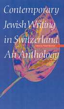 Contemporary Jewish Writing in Switzerland: An Anthology