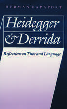 Heidegger and Derrida: Reflections on Time and Language