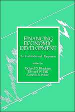 Financing Economic Development: An Institutional Response