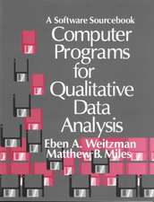 Computer Programs for Qualitative Data Analysis