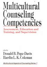 Multicultural Counseling Competencies: Assessment, Education and Training, and Supervision