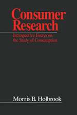 Consumer Research: Introspective Essays on the Study of Consumption