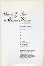 Culture and State in Chinese History