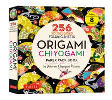 Origami Chiyogami Paper Pack Book: 256 Double-Sided Folding Sheets (Includes Instructions for 8 Models)