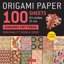 Origami Paper 100 sheets Kimono Patterns 8 1/4