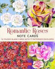 Romantic Roses, 16 Note Cards: 8 illustrations of Painted Roses (Blank Cards with Envelopes in a Keepsake Box)