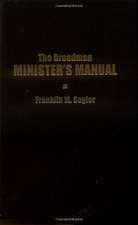 The Broadman Minister's Manual