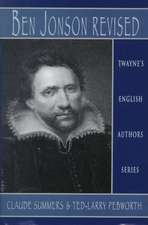 Ben Jonson Revisited