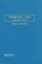 Thematic Test Analysis