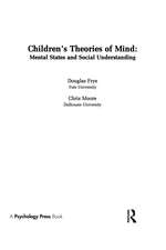 Children's Theories of Mind: Mental States and Social Understanding