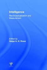 Intelligence: Reconceptualization and Measurement