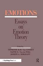 Emotions: Essays on Emotion Theory