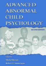 Advanced Abnormal Child Psychology