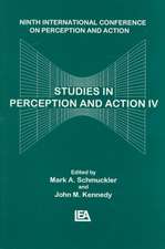 Studies in Perception and Action IV: Ninth Annual Conference on Perception and Action