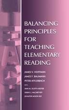 Balancing Principles for Teaching Elementary Reading