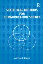 Statistical Methods for Communication Science