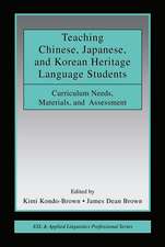 Teaching Chinese, Japanese, and Korean Heritage Language Students: Curriculum Needs, Materials, and Assessment