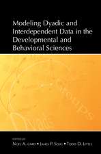 Modeling Dyadic and Interdependent Data in the Developmental and Behavioral Sciences
