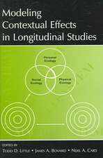 Modeling Contextual Effects in Longitudinal Studies