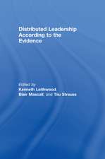 Distributed Leadership According to the Evidence