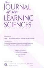 Design Education: A Special Issue of the Journal of the Learning Sciences