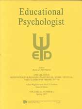 Motivation for Reading: Individual, Home, Textual, and Classroom Perspectives: A Special Issue of educational Psychologist