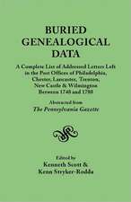 Buried Genealogical Data