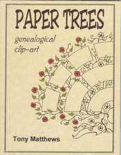 Paper Trees. Genealogical Clip-Art