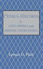 Census Records for Latin America and the Hispanic United States