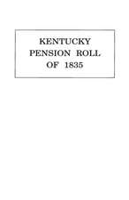 Kentucky Pension Roll for 1835