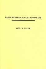 Early Western Augusta Pioneers