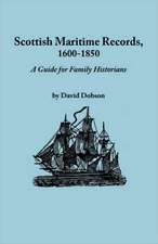 Scottish Maritime Records, 1600-1850