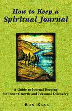 How to Keep a Spiritual Journal