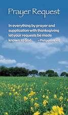 Prayer Request Pew Card