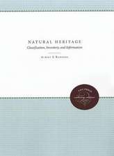 Natural Heritage: Classification, Inventory, and Information