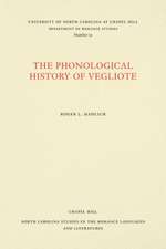 The Phonological History of Vegliote