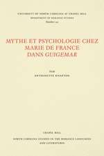 Mythe et Psychologie chez Marie de France dans Guigemar