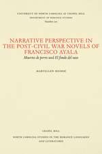 Narrative Perspective in the Post-Civil War Novels of Francisco Ayala