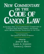 New Commentary on the Code of Canon Law