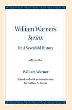 William Warner's Syrinx: or, A Sevenfold History